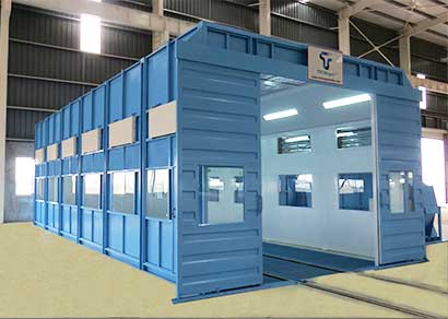 powder coating booth