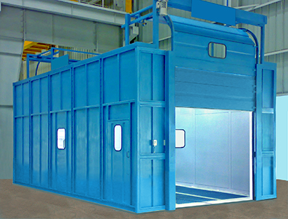powder coating booth