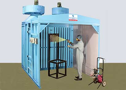 powder coating booth